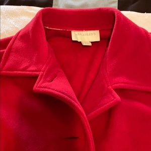 Jacket. Appleseed xl red flannel like